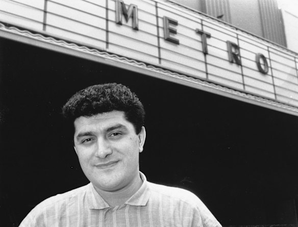 Sam Frantzeskos, part owner of The Metro in 1987.