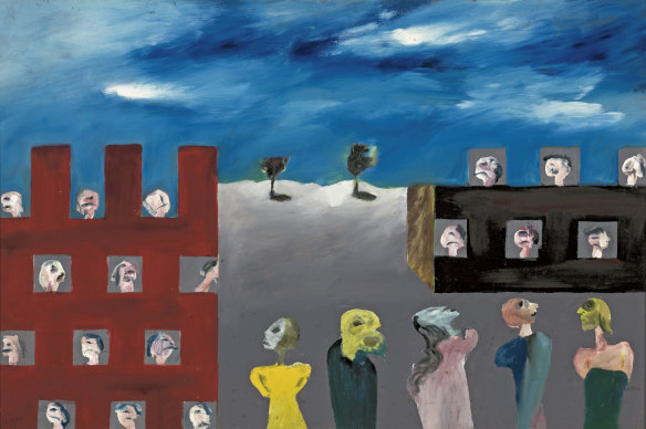 Sidney Nolan, Lublin or Baroque Exterior, 1944. 