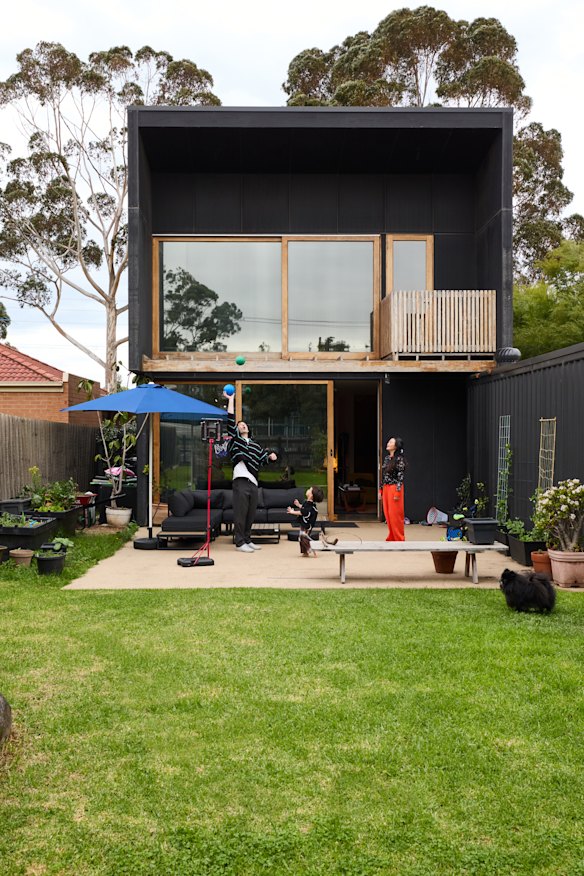 “This front yard has genuinely become the heart of our family life,” says Lafian. “It’s where
we host, where our son runs off all his energy, and where we’ve watched him grow.”