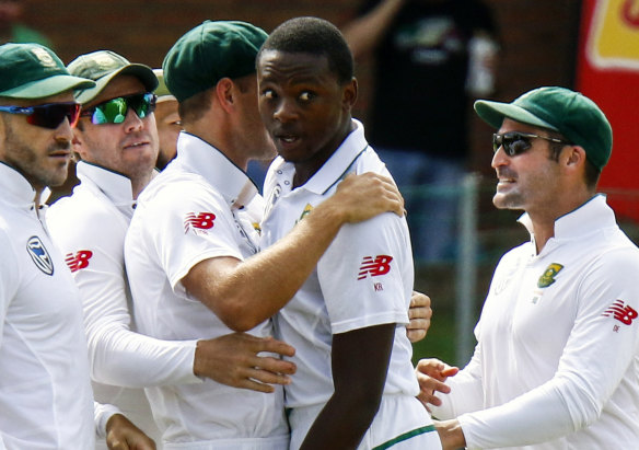 Back in action: South Africa spearhead Kagiso Rabada is free to play after he successfully appealed his ban.