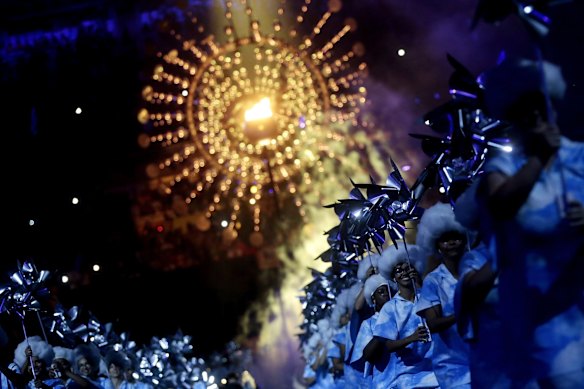 Artists perform during the Closing Ceremony of the Rio 2016 Paralympic Games at Maracana Stadium in Rio de Janeiro. A brief period of national pride followed but reality has now set in.