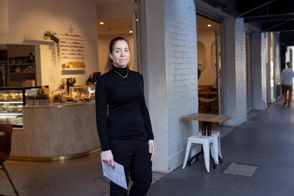 Citta Cafe owner, Tara Richardson.