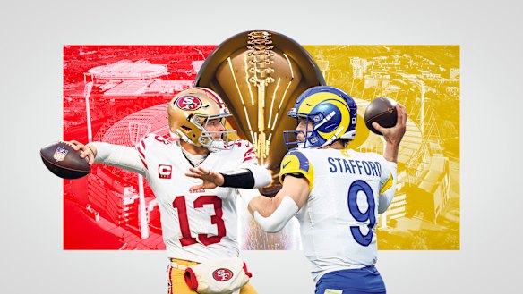 Ready for battle: The San Francisco 49ers and LA Rams will open their 2026 NFL season in Melbourne.