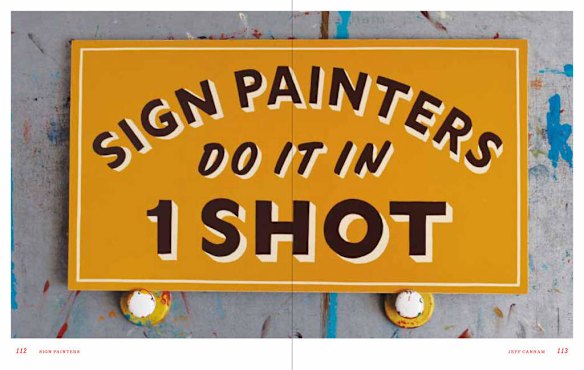 Sign painting: a time-honoured tradition