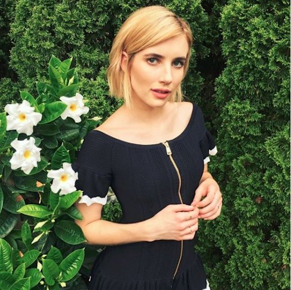 Roberts got the LA celebrity favourite summer hair style, a blonde choppy and textured bob which she debuted on Instagram in August. She joins celebrities including Bella Hadid, Selena Gomez, and Nina Dobrev who have all worn a similar cut recently.  That's our spring hair inspiration sorted, then.