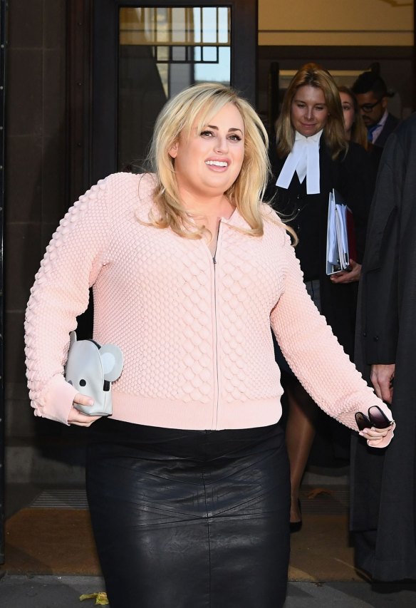 On Mondays, we wear pink. Rebel Wilson set a conservative tone from the start of her defamation trial.