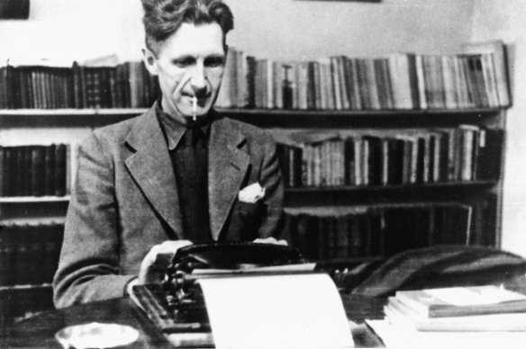 Literary cold warrior George Orwell.