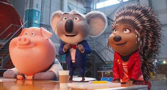 The animated musical Sing 2 features high-profile celebrities Matthew McConaughey and Scarlett Johansson.
