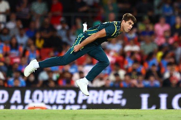 In the groove: Xavier Bartlett.