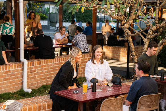 Patio by Range in Paddington.