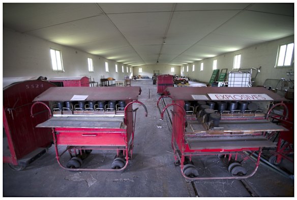 Photograph Simon O'Dwyer. The Age Newspaper. 090915. Photograph Shows. Generic image of the old ammunition site named jack's Magazine situated in Maribyrnong. Tomorrow a launch will be held to find a new use for this abandoned explosives store.