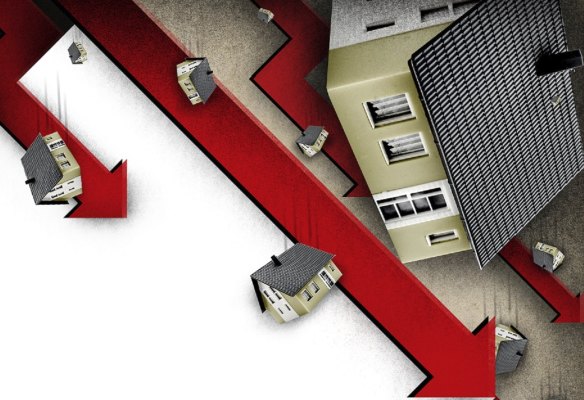 Economists have offered a grim prognosis for the housing market in Sydney and Melbourne.