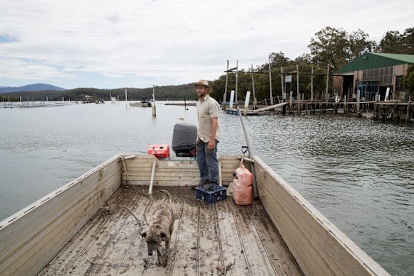 Jason Finlay, Ewan McAsh's brother-in-law who works on the oyster farm with him.