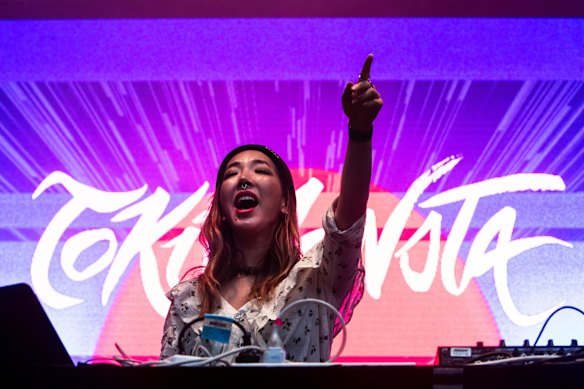 Tokimonsta on the Future Classic Stage.