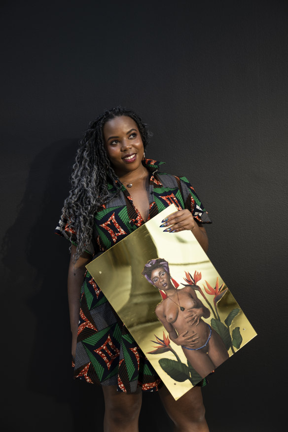 Livoi Wendo says art can seem “unapproachable and unaffordable, but you’d be surprised at the range of artworks that can fit into multiple budgets.”