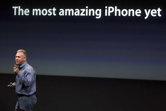 Philip Schiller, Apple's senior vice president of Worldwide Product Marketing, speaks about the iPhone 4S.