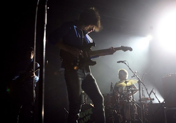 The Arctic Monkeys performing at the Enmore Theatre, 8 August 2006.