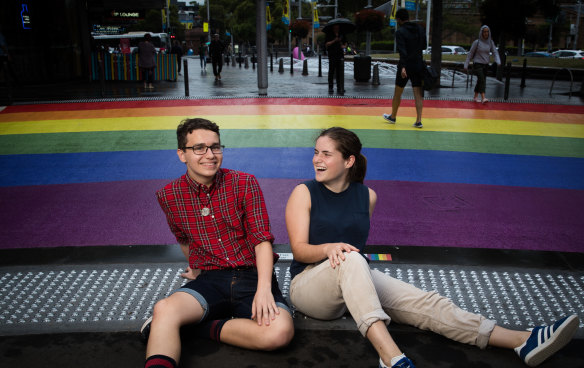 Teenagers Felix Parker and Genevieve Cox plan to attend next weekend's Mardi Gras parade.