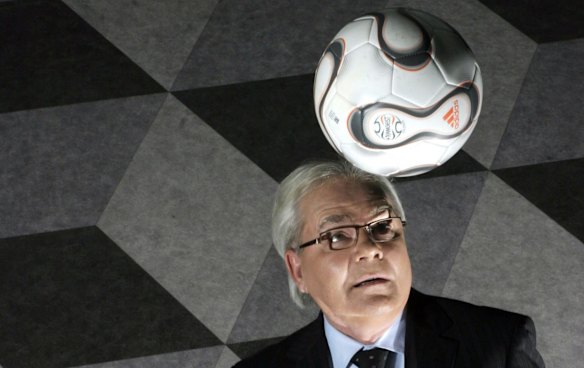 Broadcaster Les Murray in 2006, before the Socceroos' first World Cup appearance in 32 years.