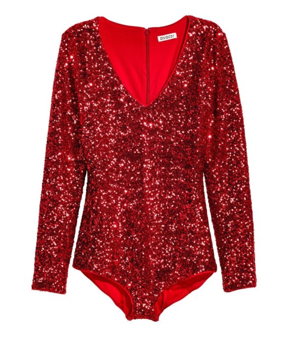 Sequins bodysuits should be banned.