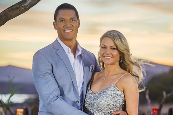 The once 'happy couple': Blake and Sam had Australia watching.