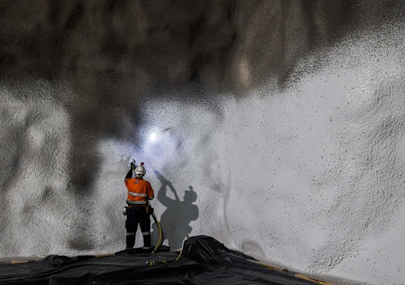 Dark matter lab under-construction.