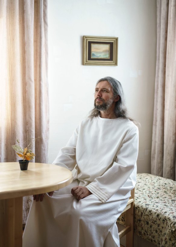 In 1988, the man born Sergei Torop lost his job as a traffic policeman. Shortly afterwards, as the Soviet Union unravelled around him, he had his first revelation that he was Jesus Christ. Vissarion, the Christ of Siberia, has since gathered a following of 5000 to 10,000 disciples. Krasnoyarsk Territory, Russia, 2016. 