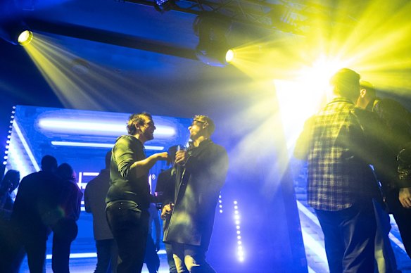 Heaven nightclub on Friday night.