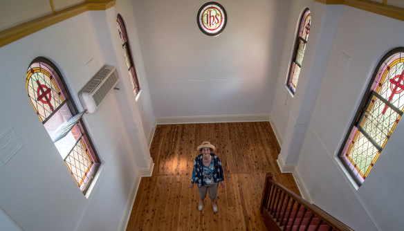 A previous lessor of the property used the convent's chapel as a dining room.