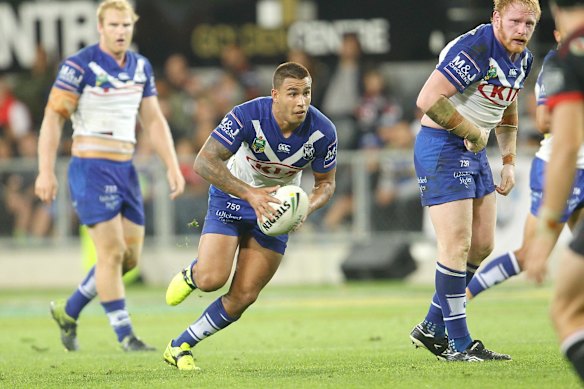 The Bulldogs played at Forsyth Barr Stadium in Dunedin in 2017.