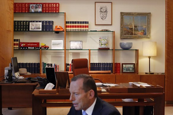 Prime Minister Tony Abbott, 28 November 2013. 
