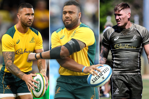 Quade Cooper, Samu Kerevi and Sean McMahon all withdrew from the Spring Tour.