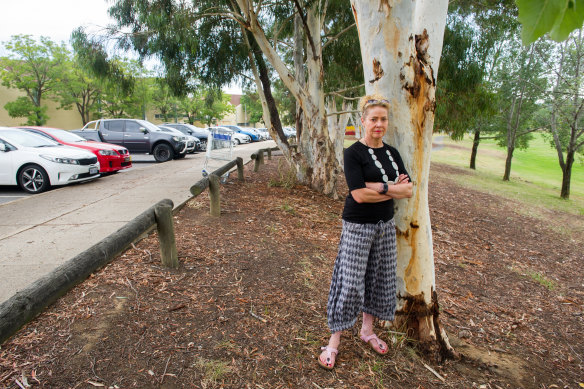 The Belconnen Community Council, including secretary Bronwyn Vincent, pictured above, is concerned about the loss of open space resulting for the planned expansion of Kippax Fair shopping mall. 