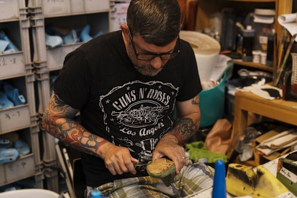 Hamilton's Australian costume workshop in Leichhardt.