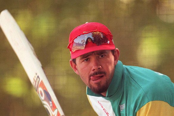 In the nets at the SCG in March 1997.