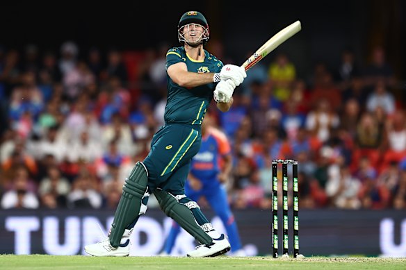 Man on a mission: Mitch Marsh.