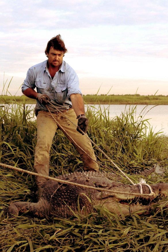 Matt Wright in action on Outback Wrangler.