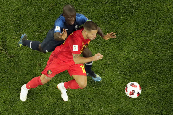 Tireless: N'Golo Kante was a huge part of both Leicester City and Chelsea's recent Premier League title-winning campaigns.