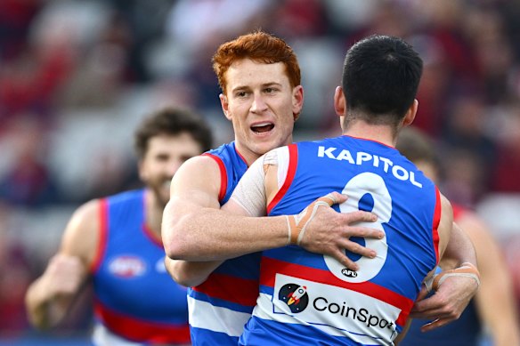 Not quite a final: Western Bulldogs star Ed Richards doesn’t feel the wildcard round is an actual final.