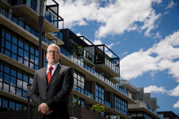 Strata law expert Chris Kerin, pictured above, has advised more than 80 owners corporations on matters relating to building defects in the past eight years. 