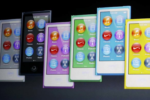 The new iPod Nano.
