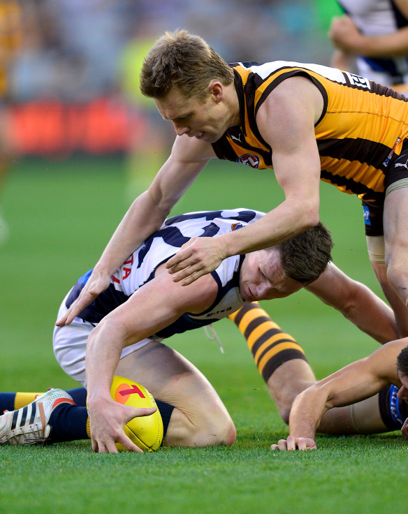 Flashback: Patrick Dangerfield's prelim in 2012.