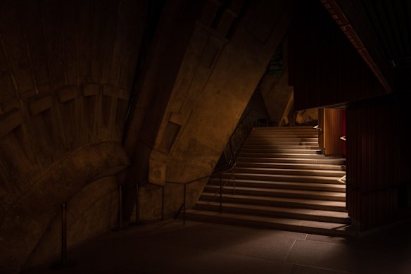 The Joan Sutherland Theatre foyer "at rest". There have been no public performances since March 17.