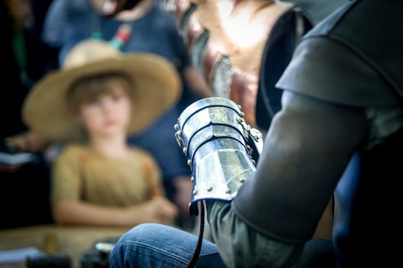 Sam Bloomfield, sculptor.