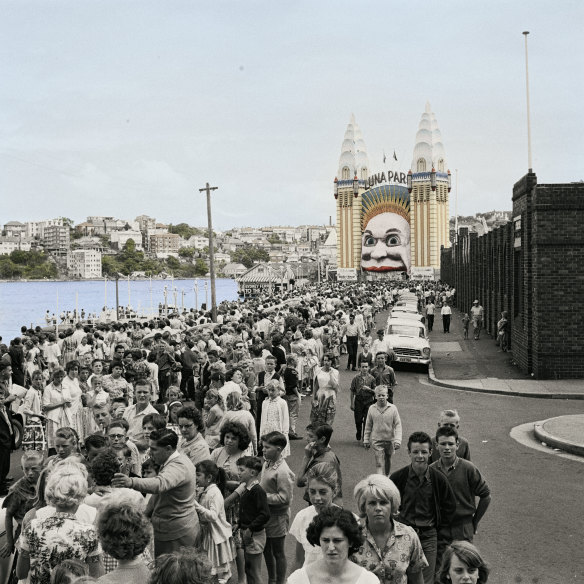 The Luna Park face in 1962.