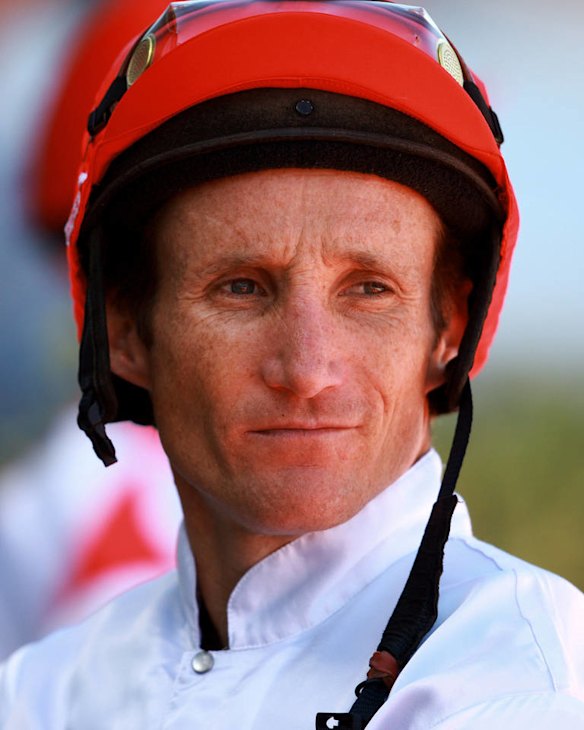 Jockey Damien Oliver at Caulfield in  2007.