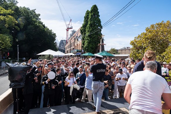 2up at the Glenmore hotel in The Rocks, Sydney.