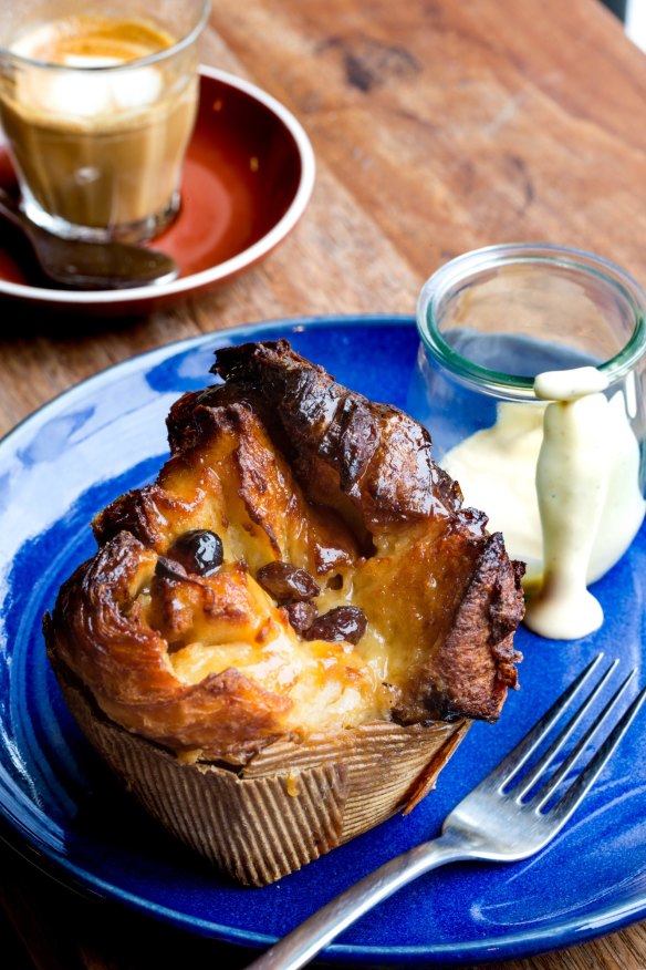 Black Star Pastry's bread and butter pudding. 