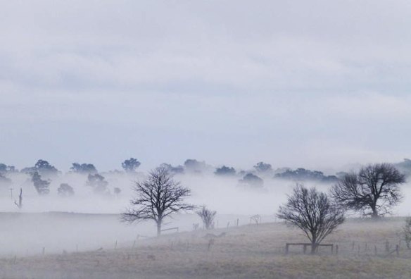 Beside the federal highway.