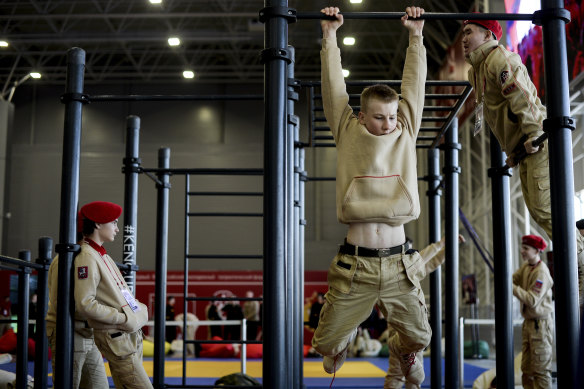 For some, a career in the real Russian army beckons .